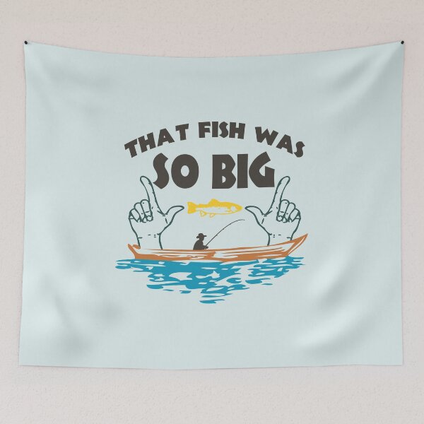 Item preview, That Fish Was So Big designed and sold by kindxinn.