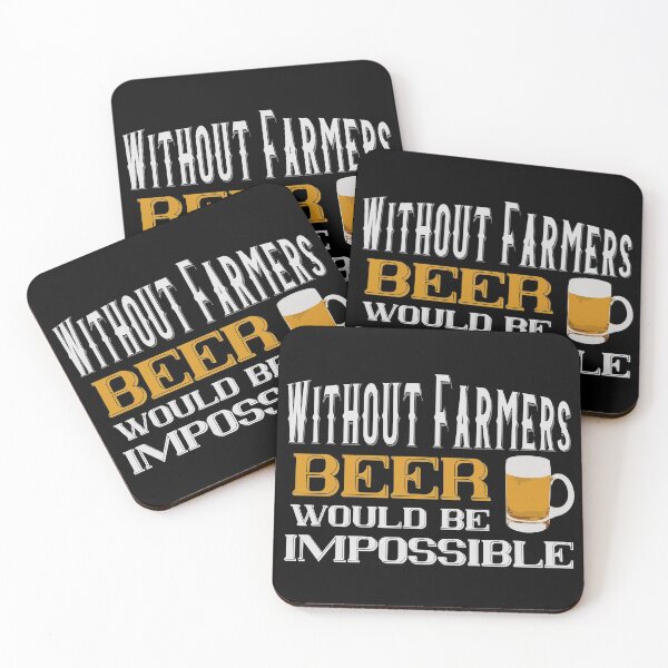 Item preview, Without Farmers-Beer Would Be Impossible designed and sold by tshdesigns.