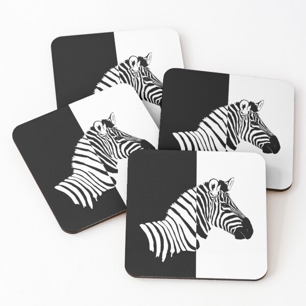 Item preview, Zebra Half |  designed and sold by PixelsandPulp.