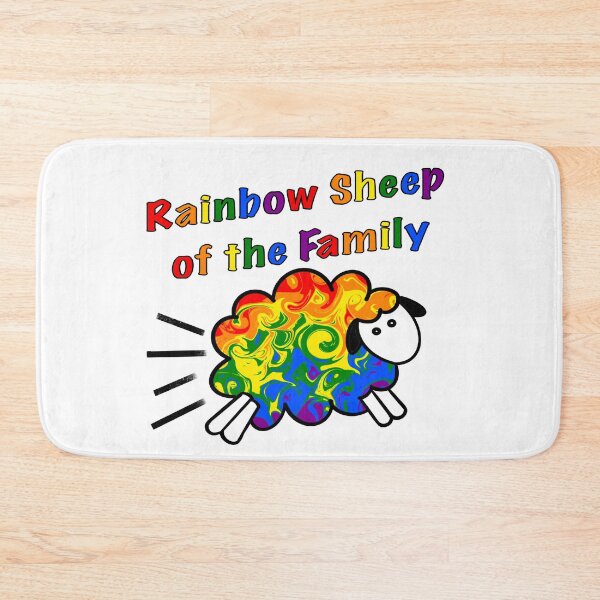 Item preview, Rainbow Sheep of the Family designed and sold by Erin Vargo.