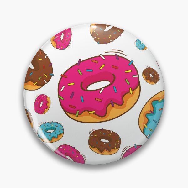 Item preview, Donuts coloridos cae doodle designed and sold by MedKac.