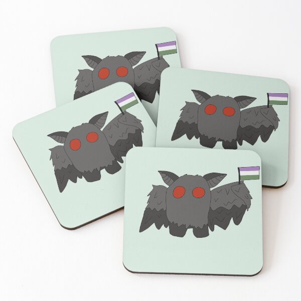 Item preview, Genderqueer Pride Mothman designed and sold by Katie Arpino.