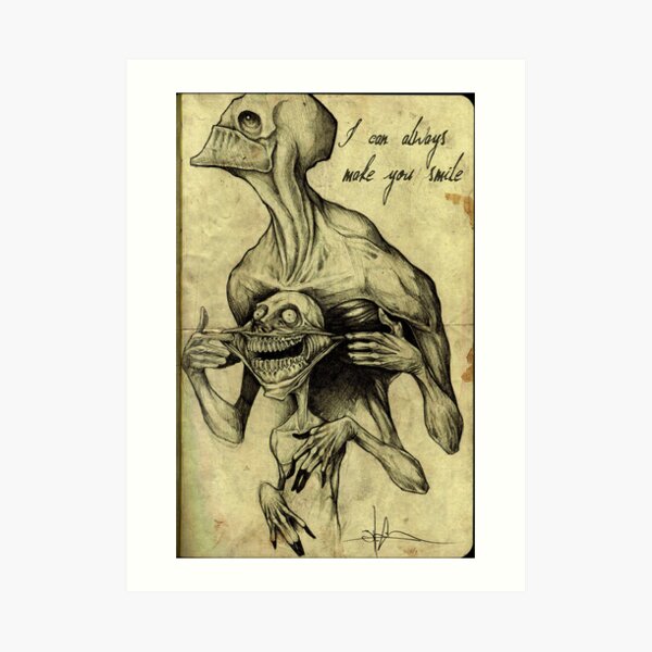 I Can Always Make You Smile Art Print By Subconart Redbubble