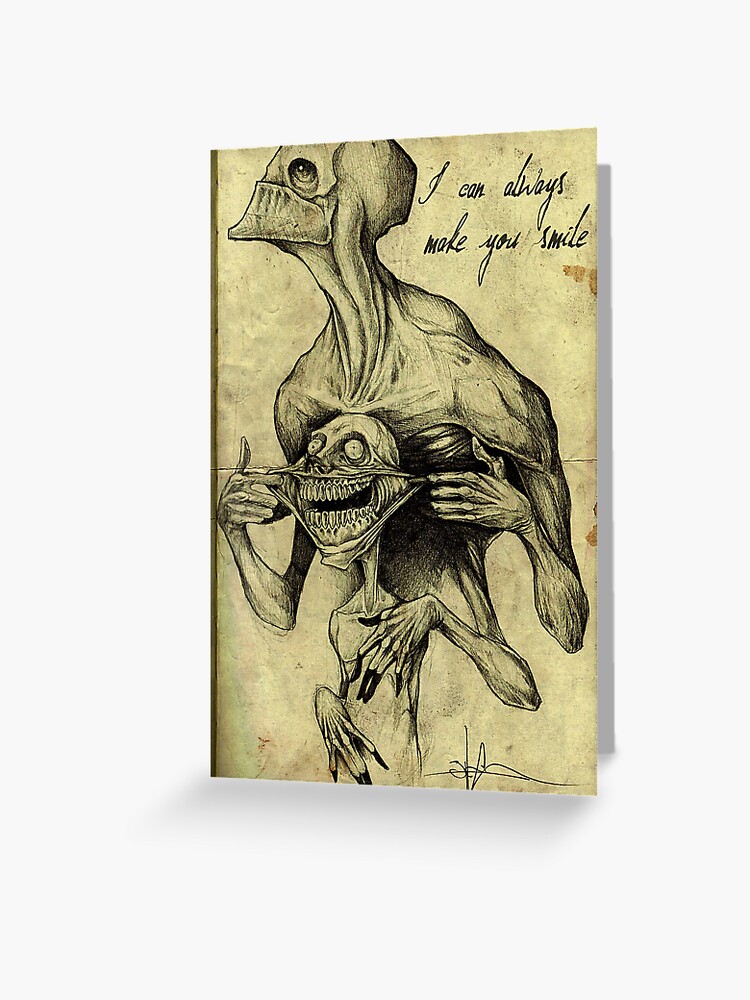 I Can Always Make You Smile Greeting Card By Subconart Redbubble