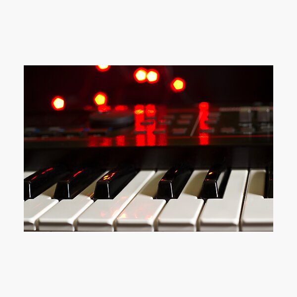 Synthesizer Photographic Print