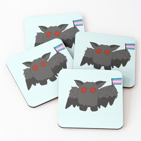 Item preview, Trans Pride Mothman designed and sold by Katie Arpino.