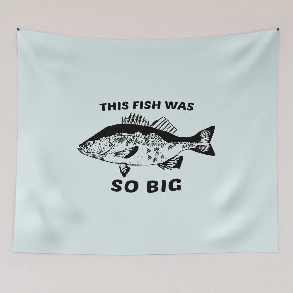 Item preview, This Fish Was So Big designed and sold by kindxinn.