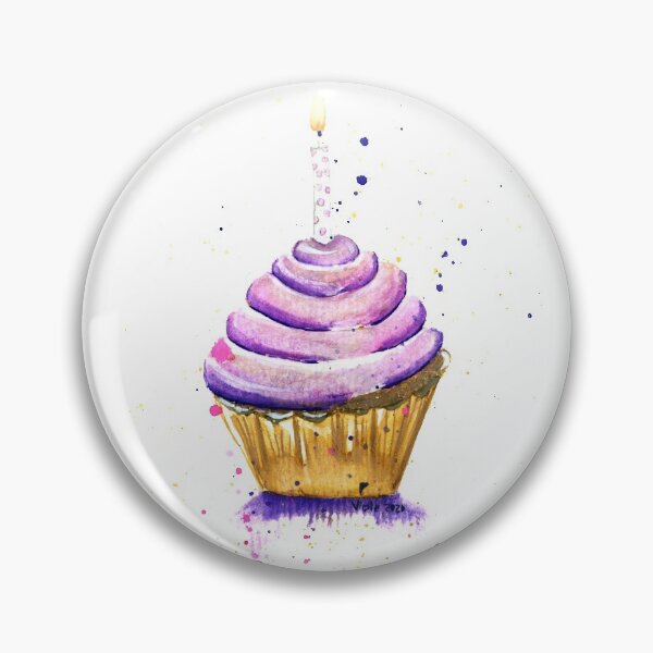 Artikelvorschau, Geburtstag Cupcake entworfen und verkauft von VioletaBaez.
