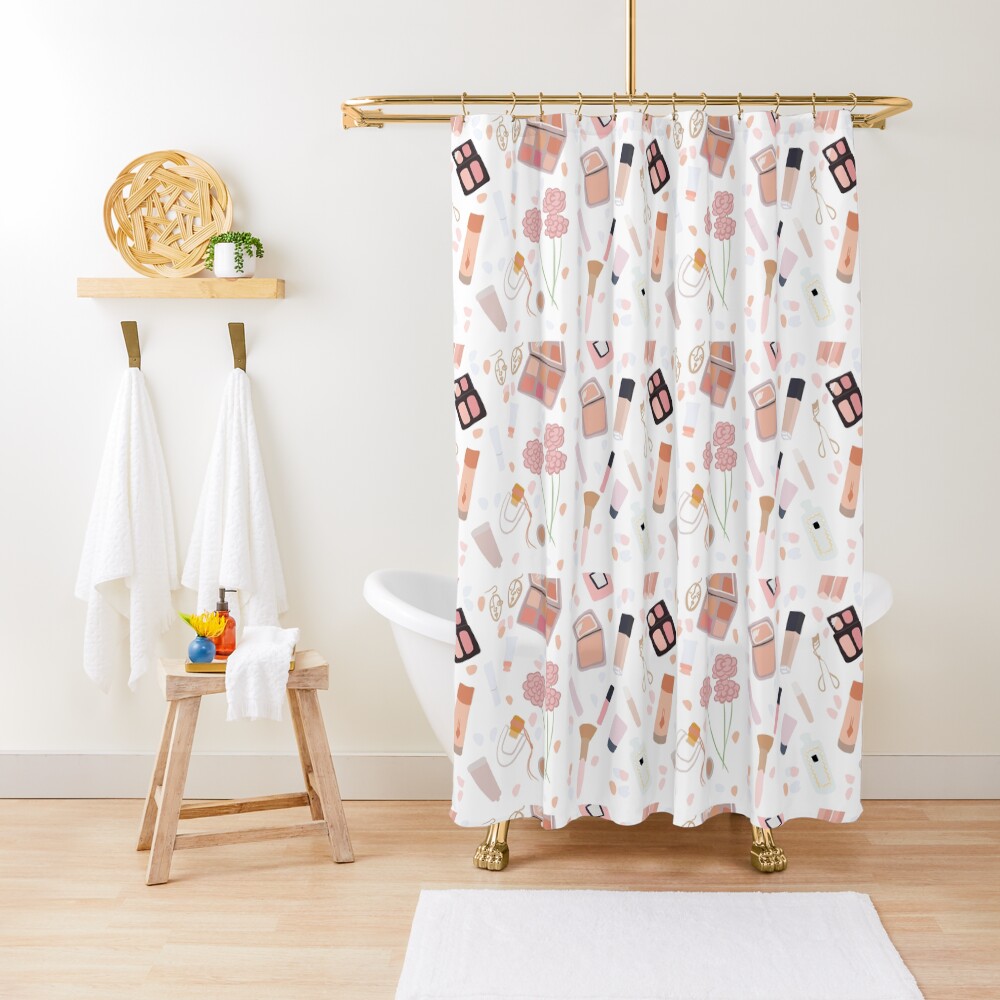 "Aesthetic Makeup" Shower Curtain for Sale by madelinead Redbubble