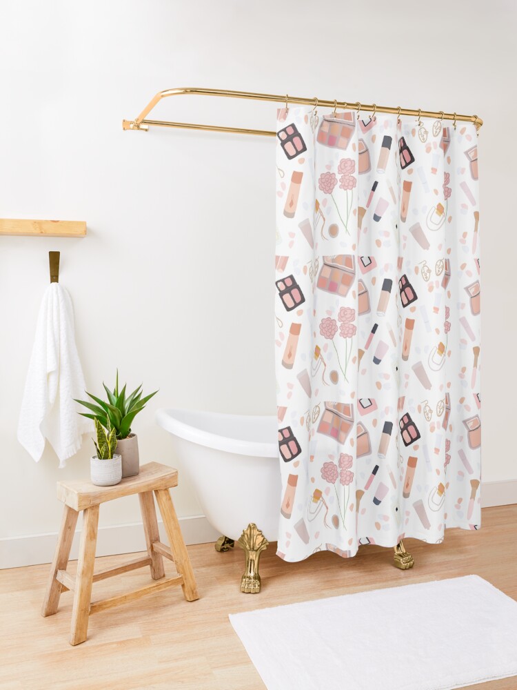 "Aesthetic Makeup" Shower Curtain for Sale by madelinead Redbubble