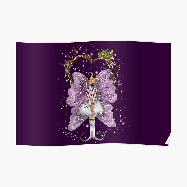 Trixy The Trellis Fairy™ Poster