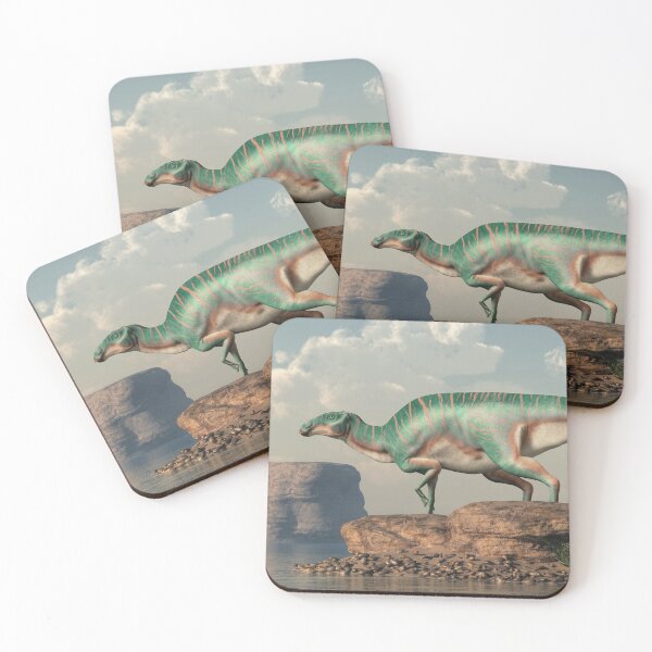 Item preview, Maiasaura by an Arid Lake designed and sold by Daniel Eskridge.