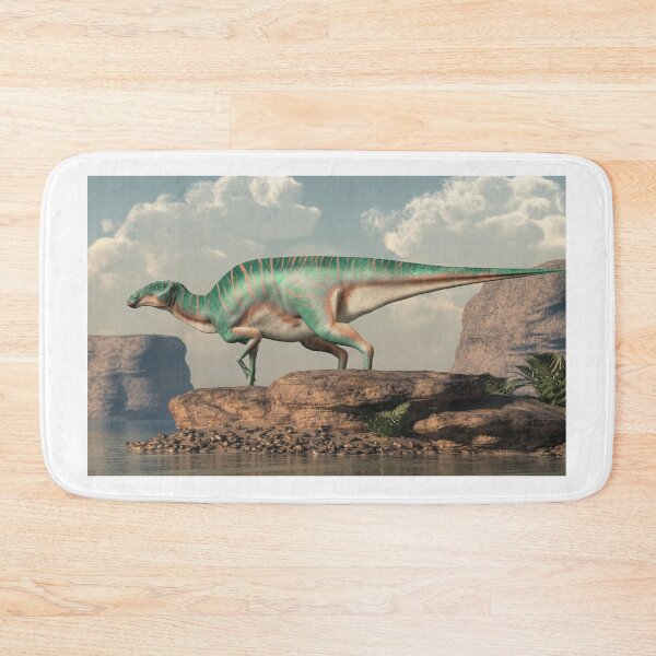 Item preview, Maiasaura by an Arid Lake designed and sold by Daniel Eskridge.