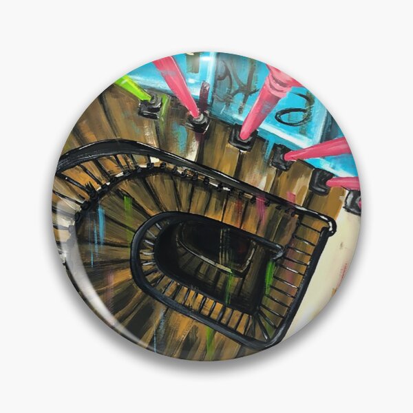 Item preview, Stairs of Rue 39 de Rivoli, Paris designed and sold by GraceMaust.