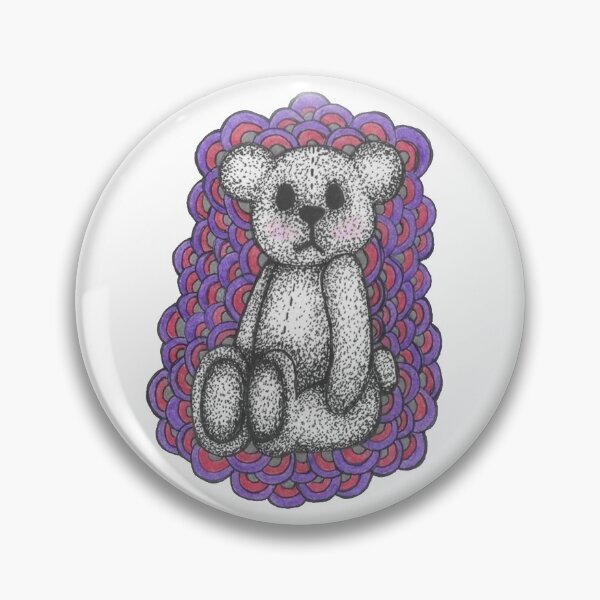 Item preview, Uncertain Teddy Bear designed and sold by DaughertyDraws.