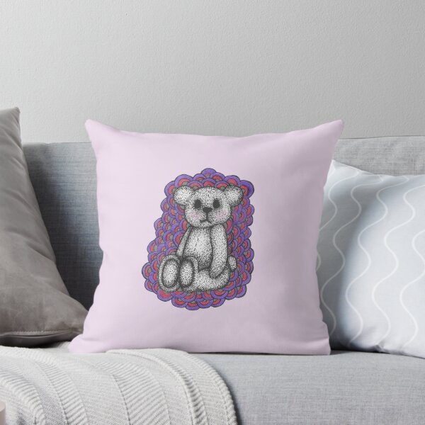 Aperçu de l'œuvre Ours en peluche incertain créée et vendue par DaughertyDraws.
