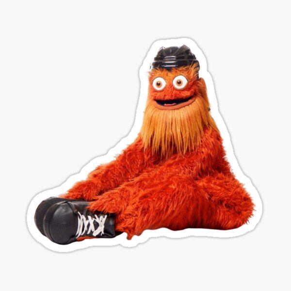 Gritty Philadelphia Flyers Mascot Sticker Card Hockey Fan Blank Inside –  Madcap & Co