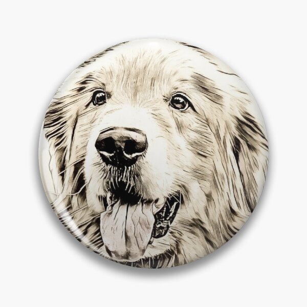 Item preview, Seaver the Retriever the Golden designed and sold by Michelle DuBose.