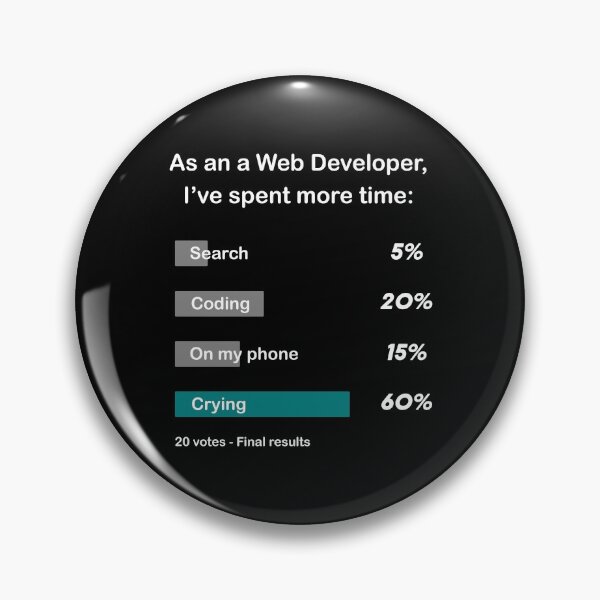 Item preview, Funny Web Developer Gift  designed and sold by Thedoode.