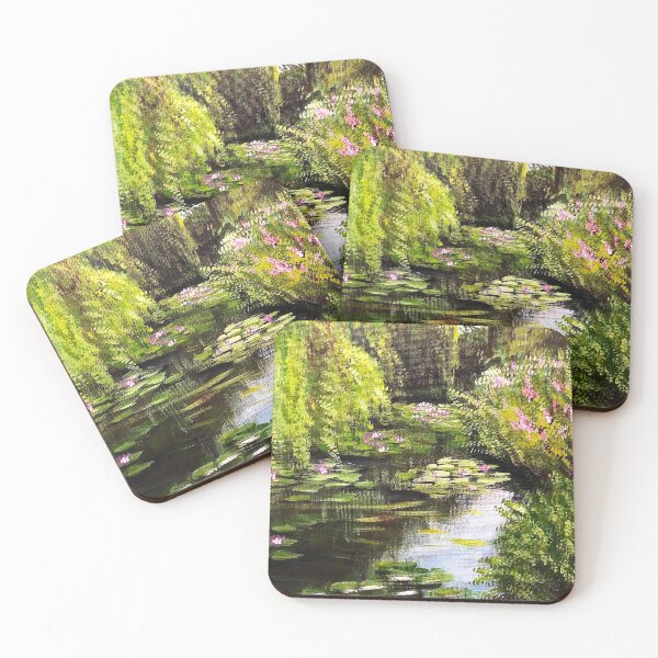 Item preview, A Take on Monet's Gardens designed and sold by GraceMaust.