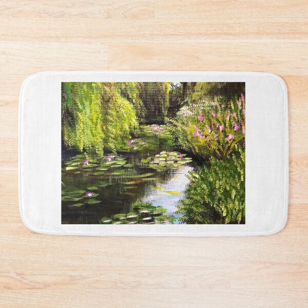 Item preview, A Take on Monet's Gardens designed and sold by GraceMaust.