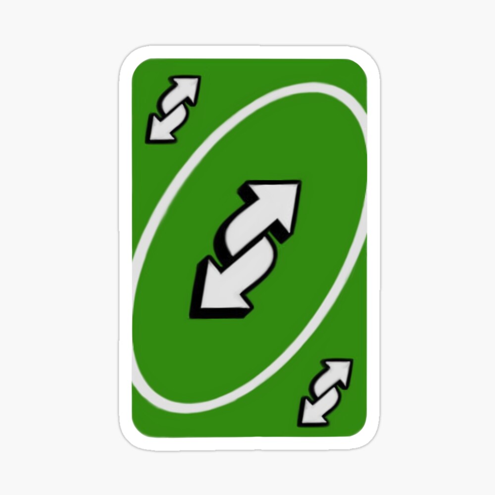 uno reverse card | Art Print