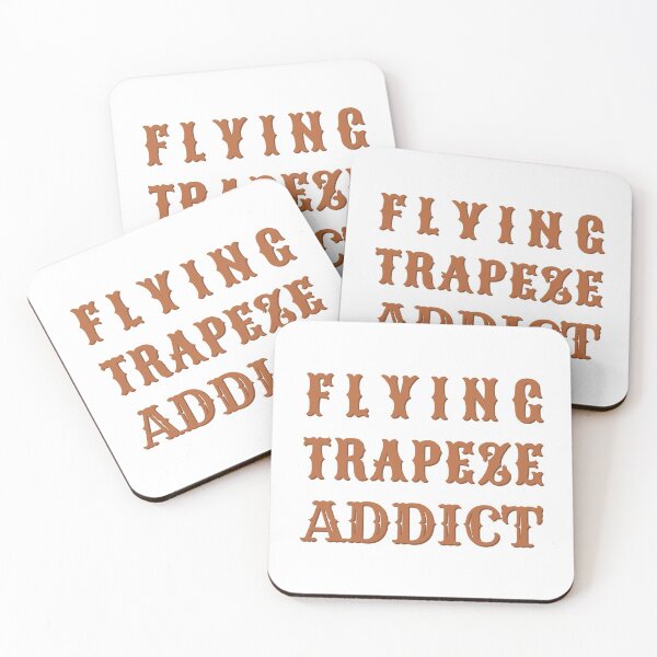 Item preview, Flying Trapeze Addict Retro Typography designed and sold by Hilda Rytteke.