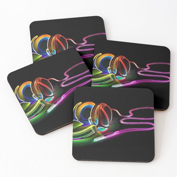 Item preview, Colored Neon Lighting Headset designed and sold by Opal Print.