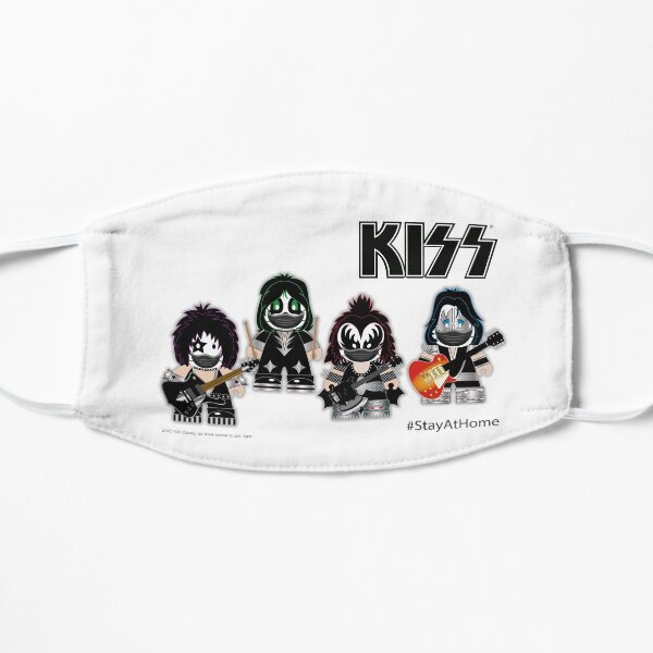 Kiss Band - Stay At Home - Cute design for kids Mask