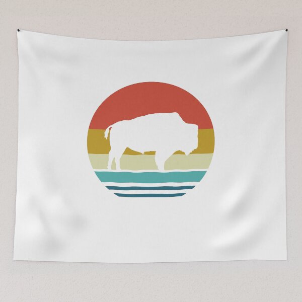 Item preview, Bison - Vintage Retro Bison – Wild - Bison , Gifts designed and sold by HappyTees Lab.