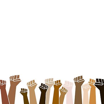 Artwork thumbnail, Stronger Together Fists by hannahlynnkato