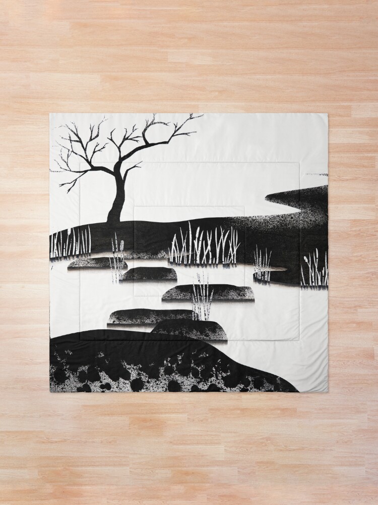 Alternate view of Contrast Comforter