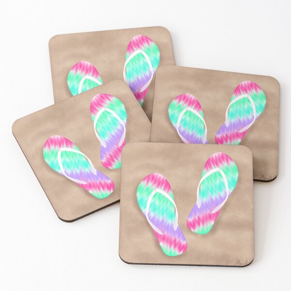 Item preview, Neon Flip Flops designed and sold by Elle  Hazlett.