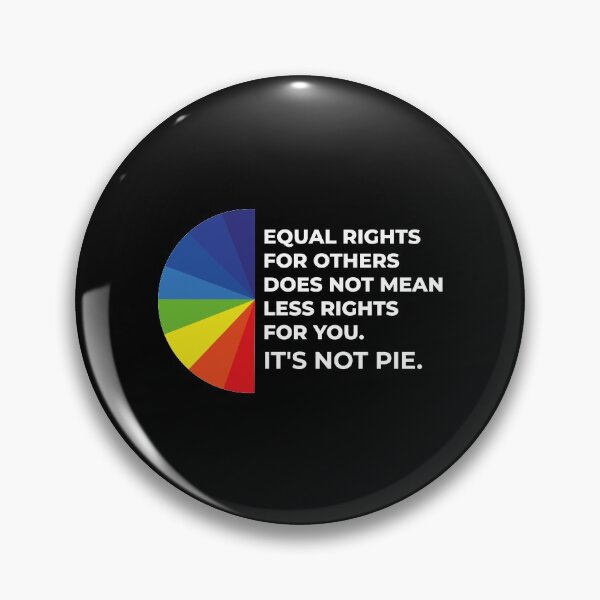 Item preview, Equal rights for others does not mean less rights for you. It's not Pie. designed and sold by jozefds.