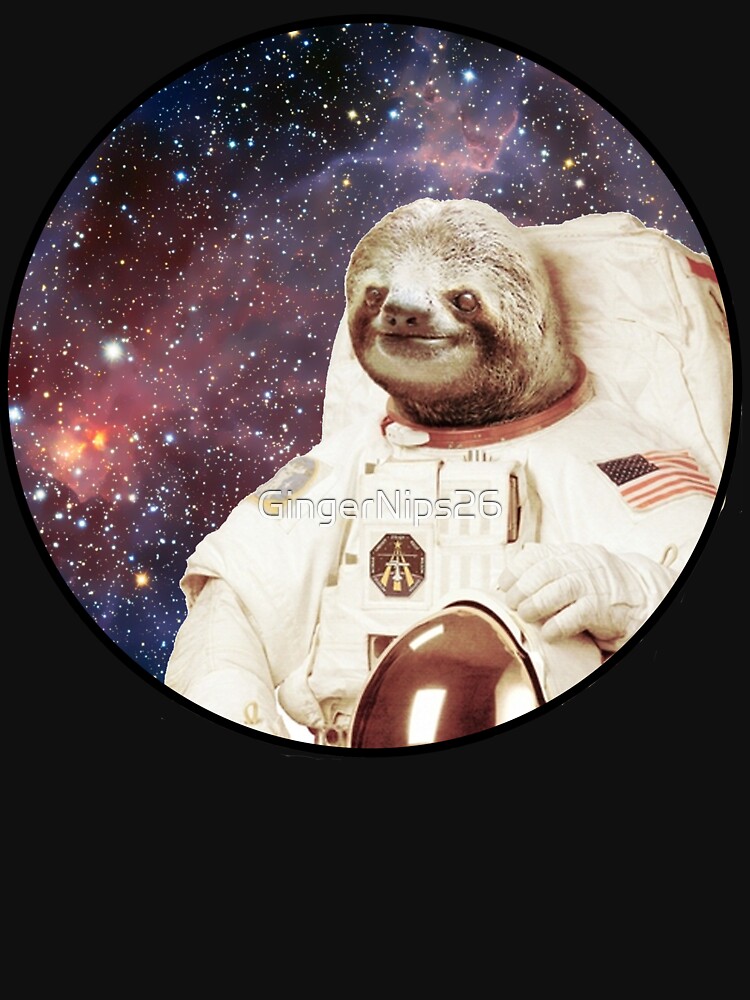 Astro Sloth by GingerNips26