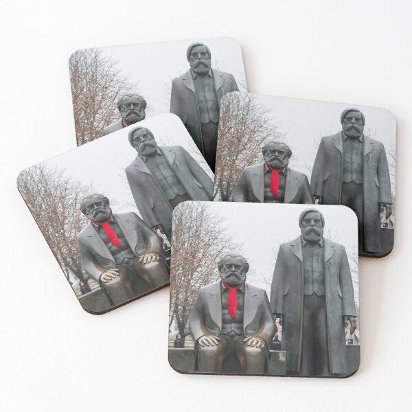 Item preview, Marx, Engels and the red scarf designed and sold by Cvail73.