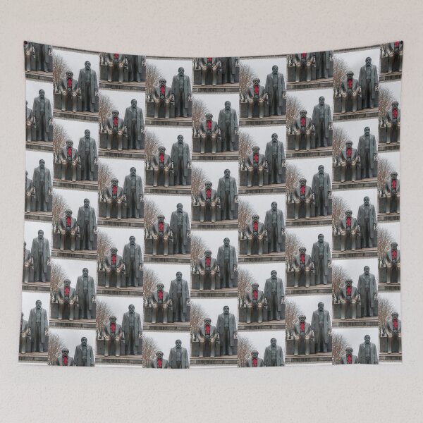 Item preview, Marx, Engels and the red scarf designed and sold by Cvail73.