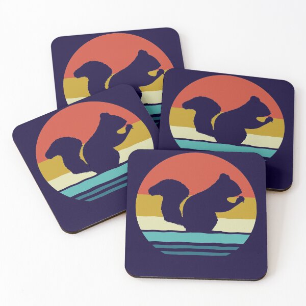 Item preview, Squirrel - Vintage Retro Squirrel - Squirrel Animal Lover Owner - Gifts designed and sold by HappyTees Lab.