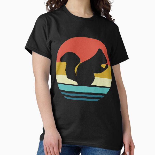 Item preview, Squirrel - Vintage Retro Squirrel - Squirrel Animal Lover Owner - Gifts designed and sold by HappyTees Lab.