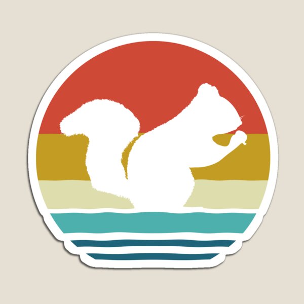 Item preview, Squirrel - Vintage Retro Squirrel - Squirrel Animal Lover Owner - Gifts designed and sold by HappyTees Lab.