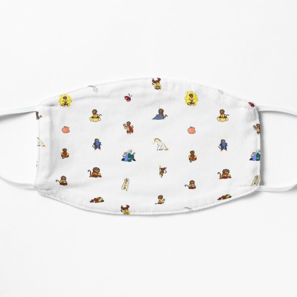 Barrel of Even More Monkeys Flat Mask