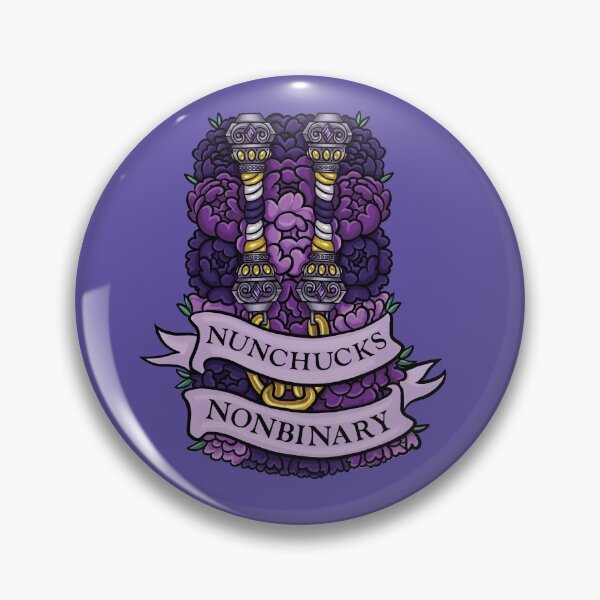 Item preview, NUNCHUCKS NONBINARY designed and sold by foxflight.