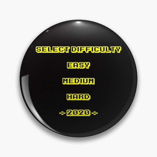 Item preview, Select Difficulty (Yellow) designed and sold by DafyddEm.