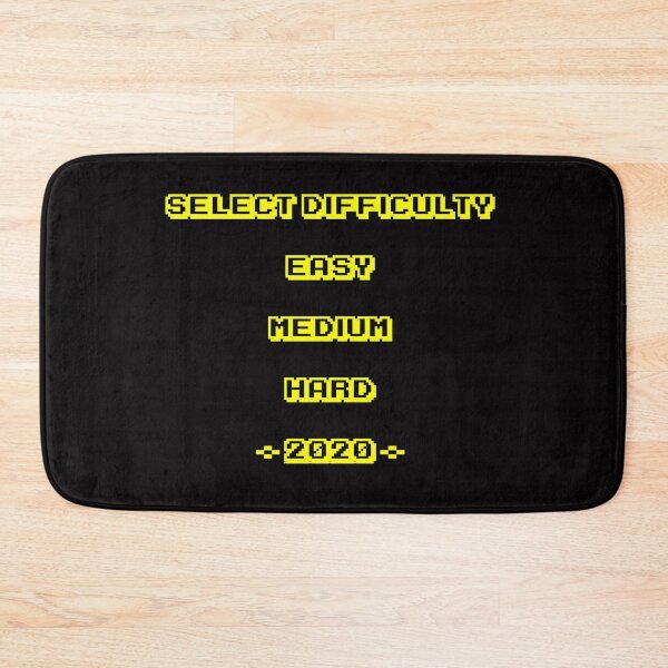 Item preview, Select Difficulty (Yellow) designed and sold by DafyddEm.