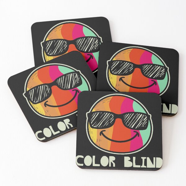 Item preview, Colorblind print, Smiley product, Minority T, Equality design designed and sold by Lisbob.