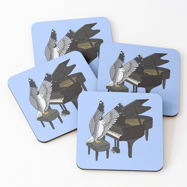 Item preview, Keyboard Playin' Seabird designed and sold by AliceCorsairs.