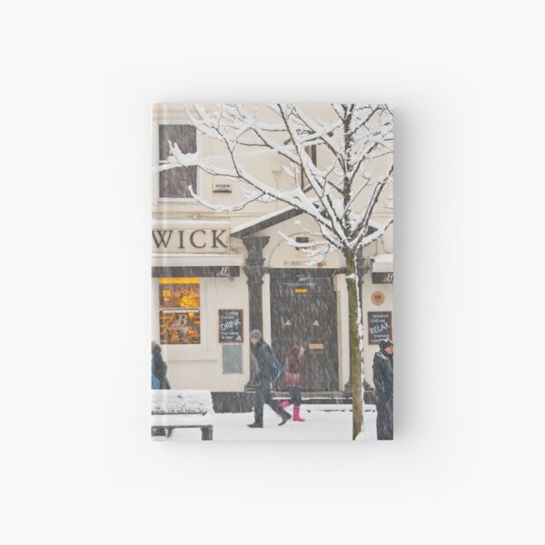 The Brunswick pub under the snow Hardcover Journal