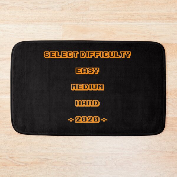 Item preview, Select Difficulty (Orange) designed and sold by DafyddEm.