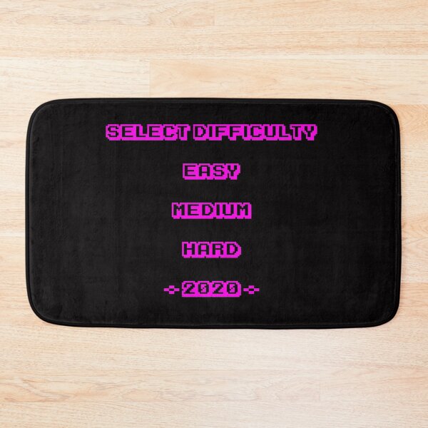 Item preview, Select Difficulty (Pink) designed and sold by DafyddEm.