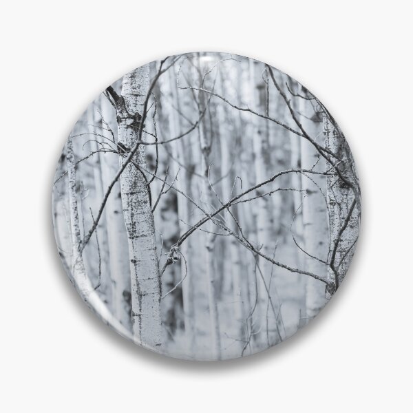 Item preview, Black and White Aspen Forest Abstract designed and sold by Amy Mitchell.